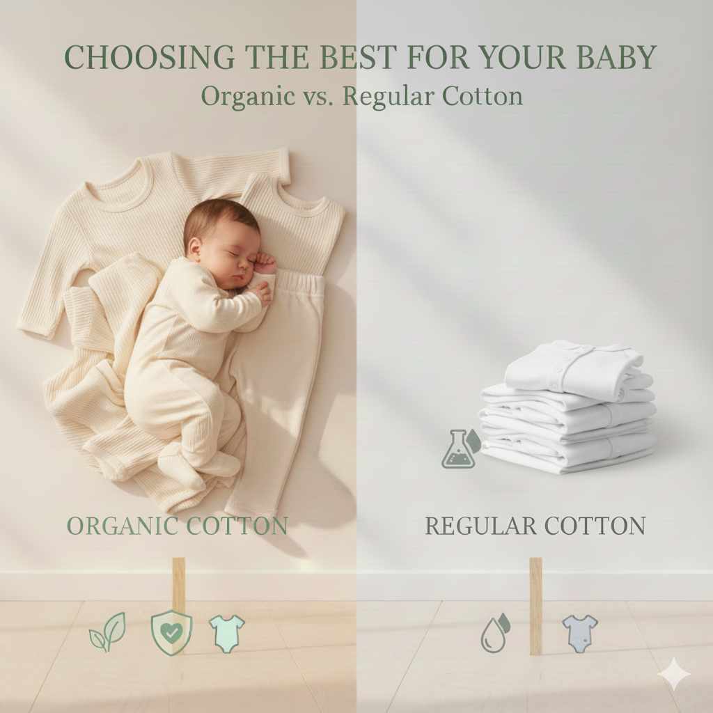 Organic vs Regular Cotton: The Complete Parent Guide to Choosing the Safest Fabric