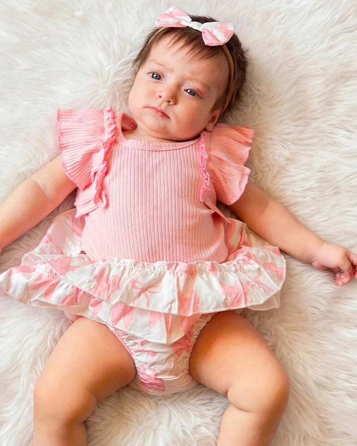 Eva Ruffle Romper & Skirt