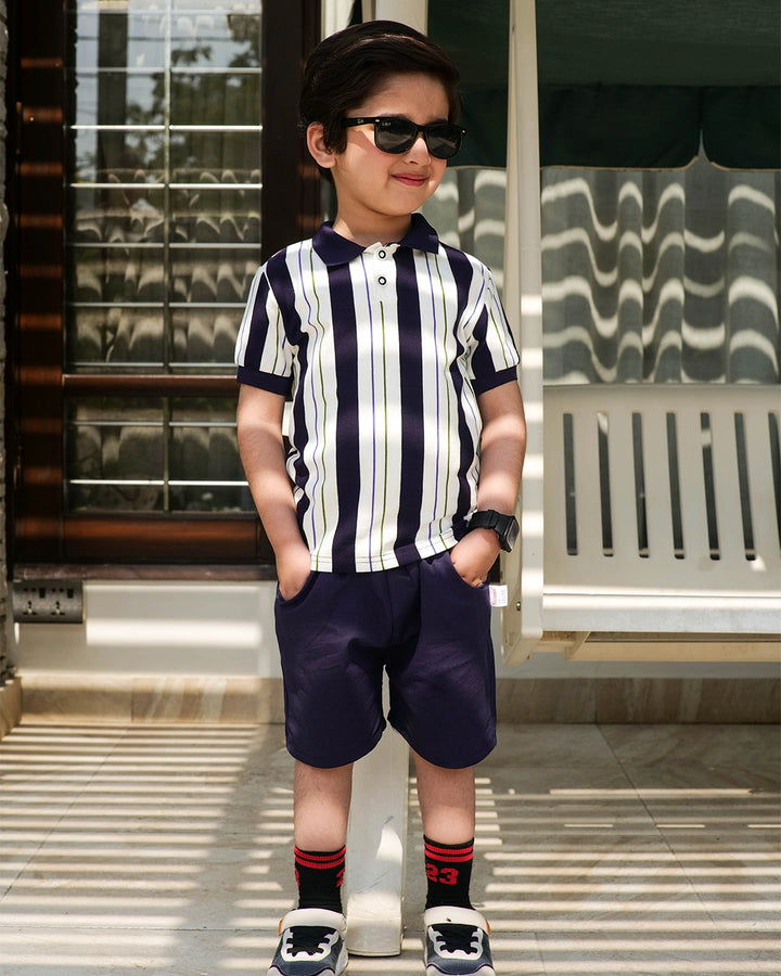 James Polo & Shorts Set