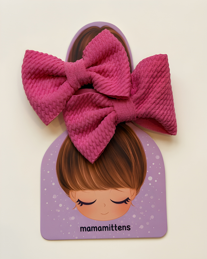 Maya Bow Hair Clip Set