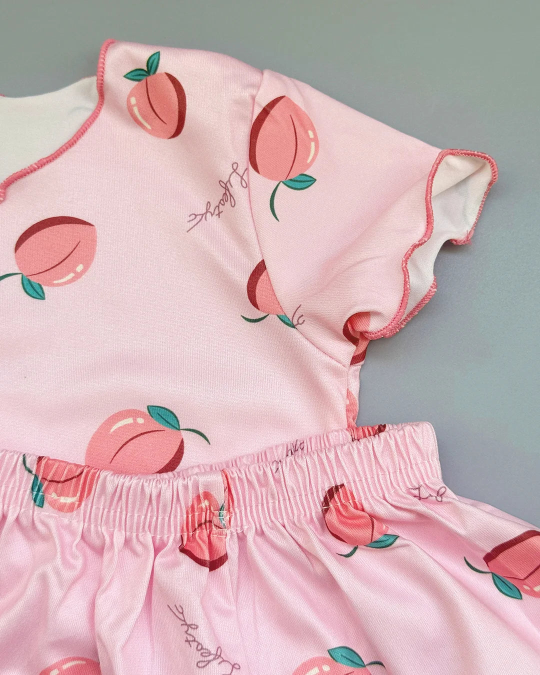 Peach Pop T-Shirt & Coordinated Shorts Set