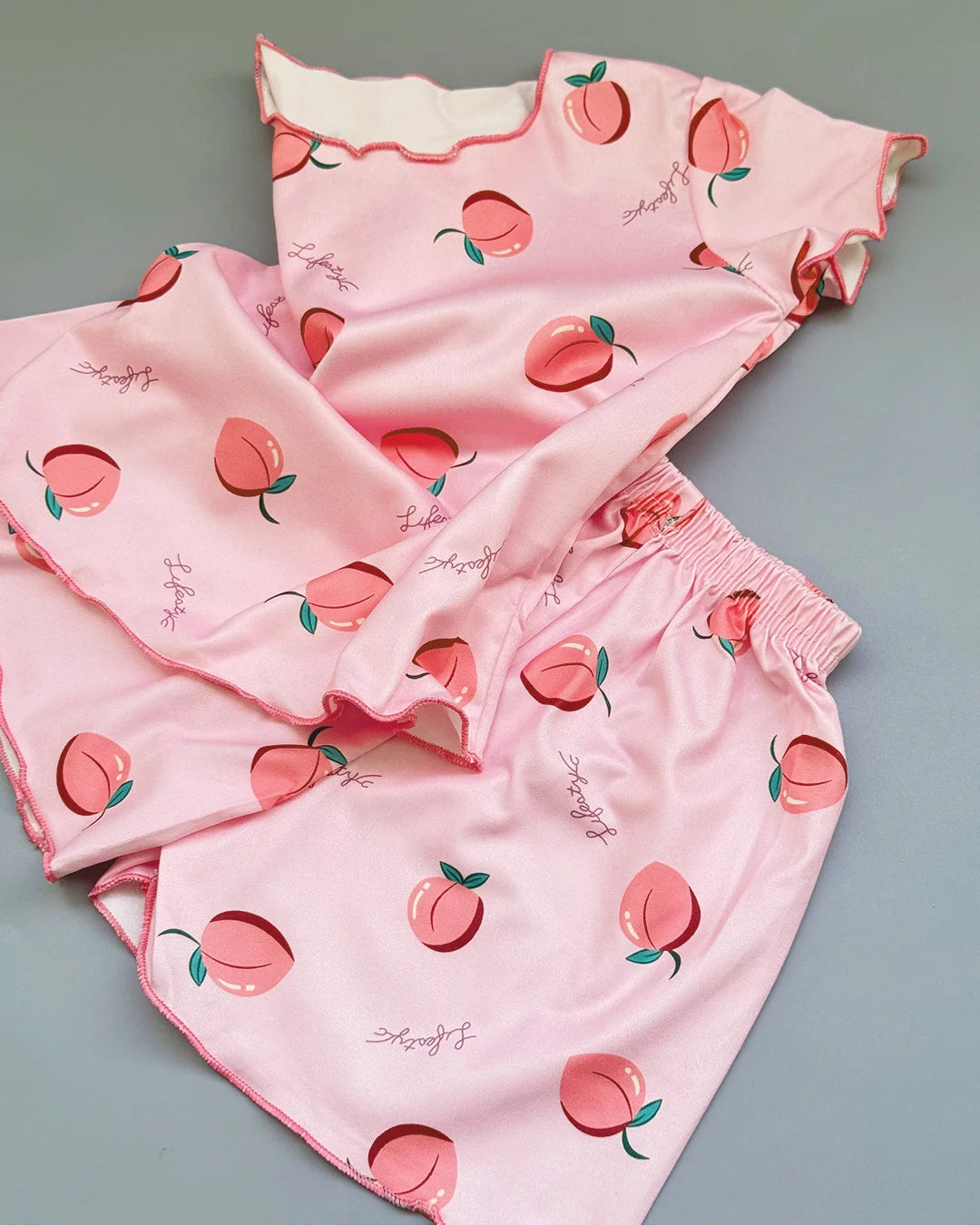 Peach Pop T-Shirt & Coordinated Shorts Set