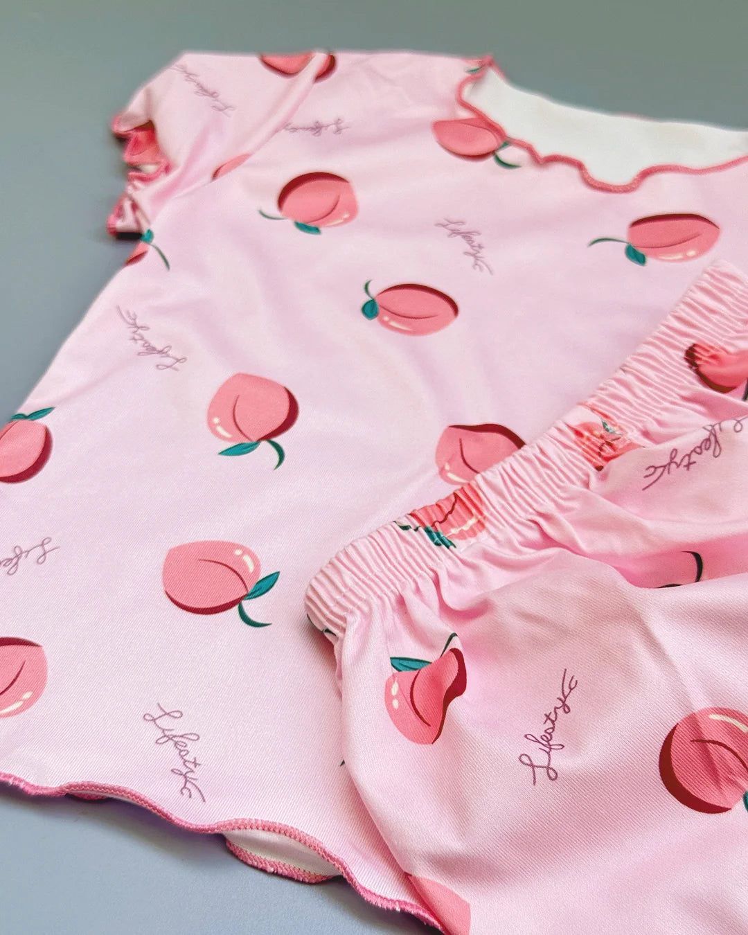 Peach Pop T-Shirt & Coordinated Shorts Set