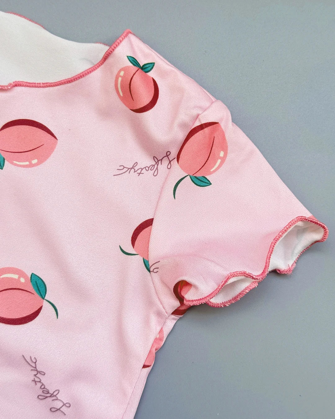 Peach Pop T-Shirt & Coordinated Shorts Set
