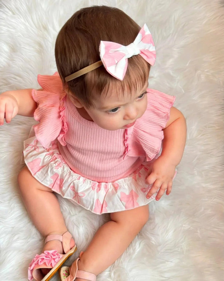 Eva Ruffle Romper & Skirt
