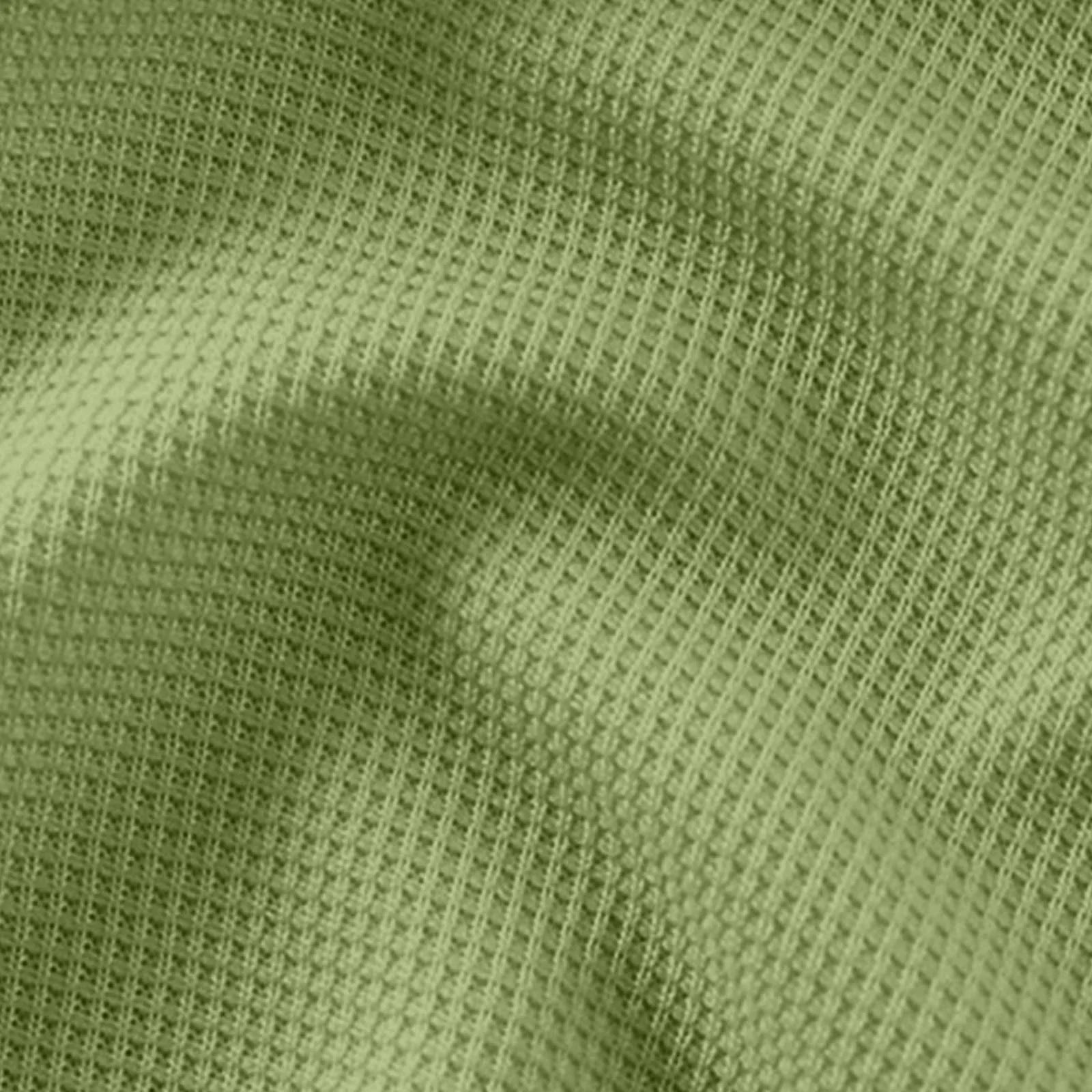 Close-up of green textured fabric