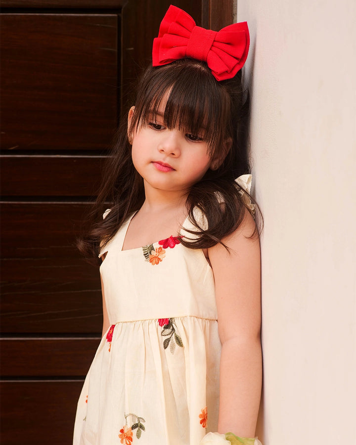 Rosalie Embroidered Floral Dress