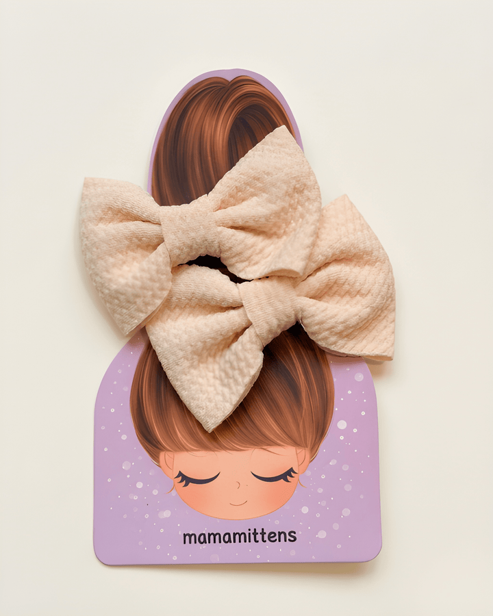 Maya Bow Hair Clip Set