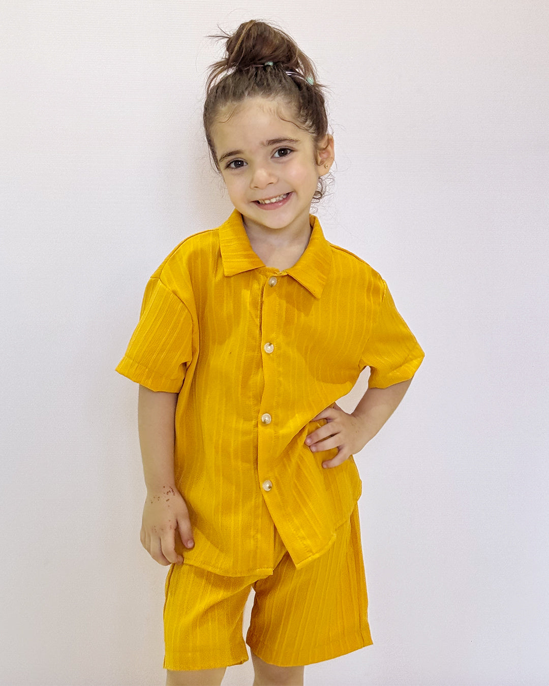 Textured Viscose 2-Piece Set