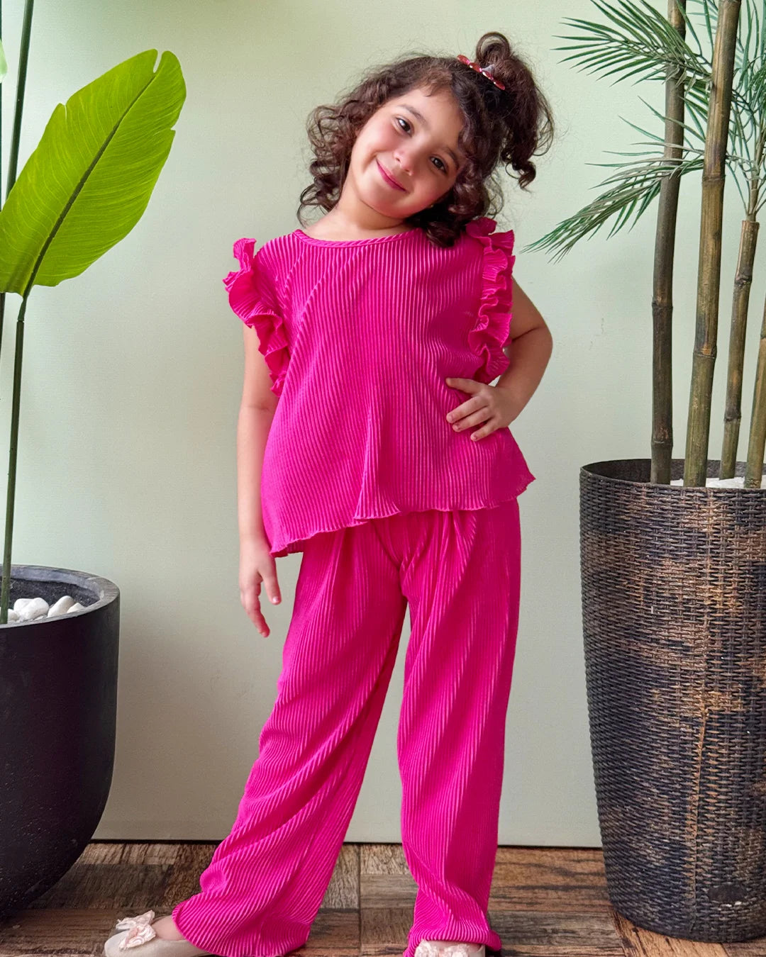 Girls Sleeveless Lounge Set