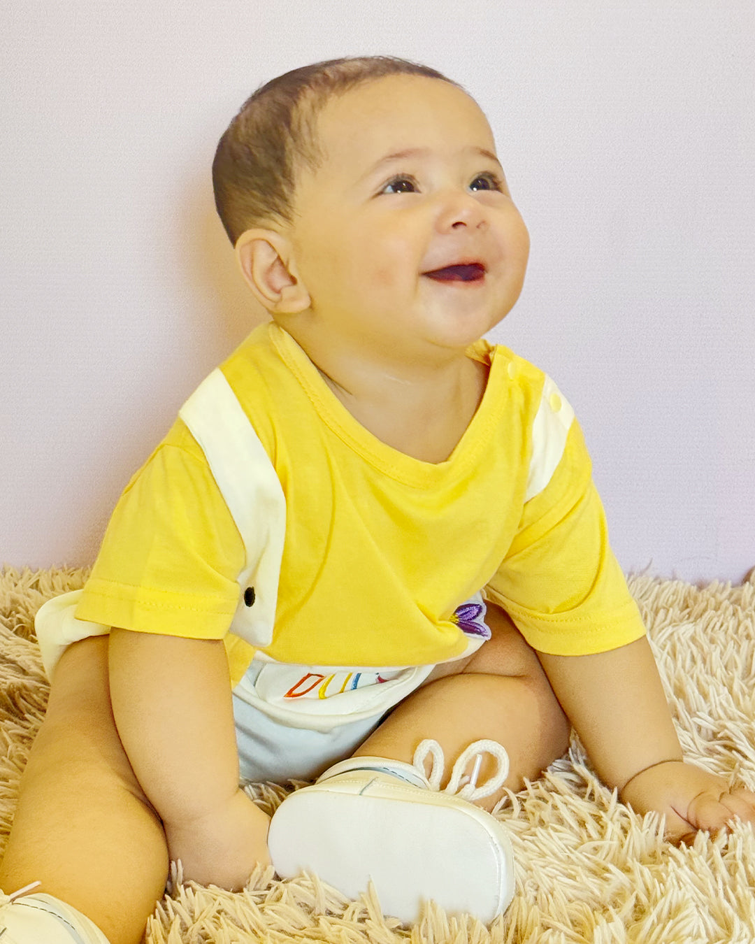 Cute Duck Cotton Romper