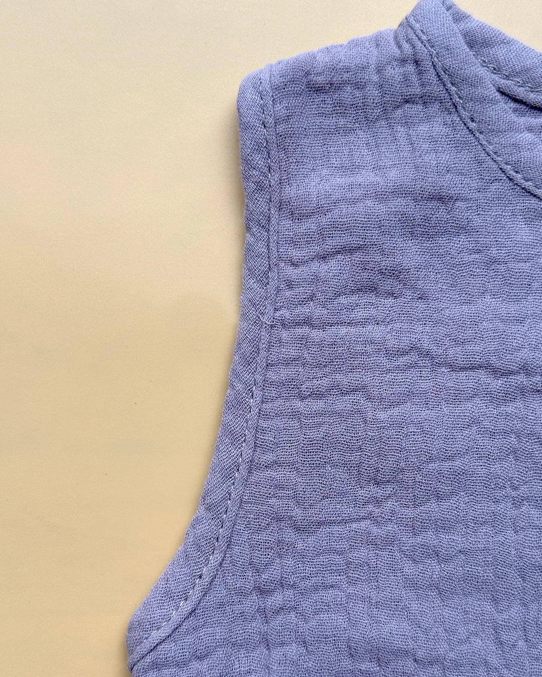 Sleeveless Cotton Linen Baby Romper
