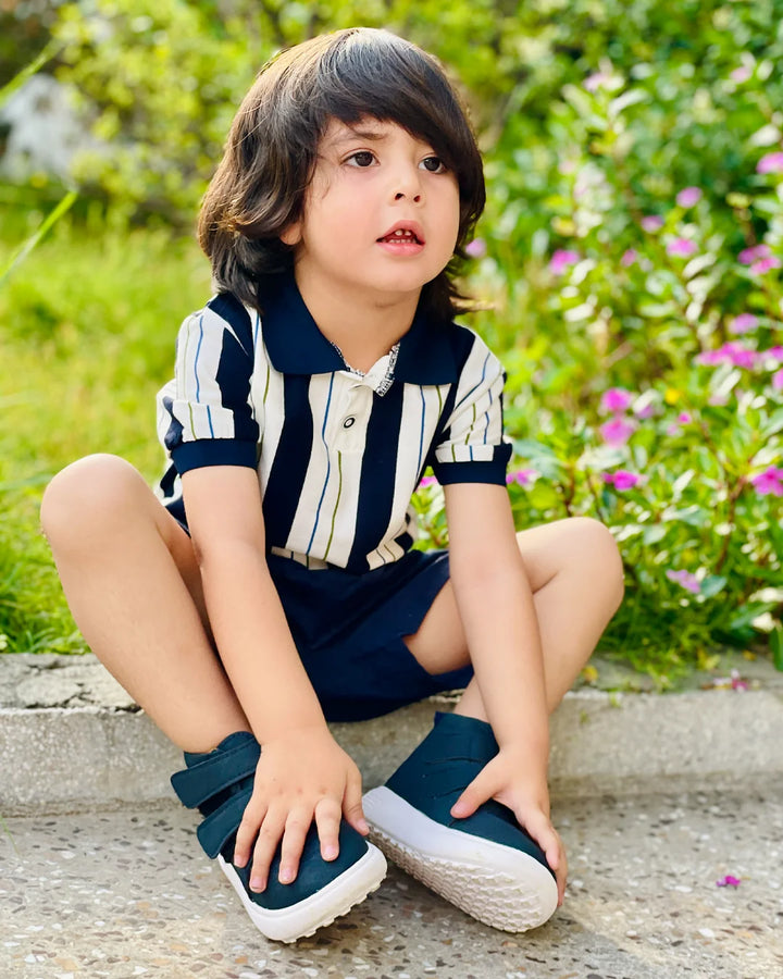 James Polo & Shorts Set