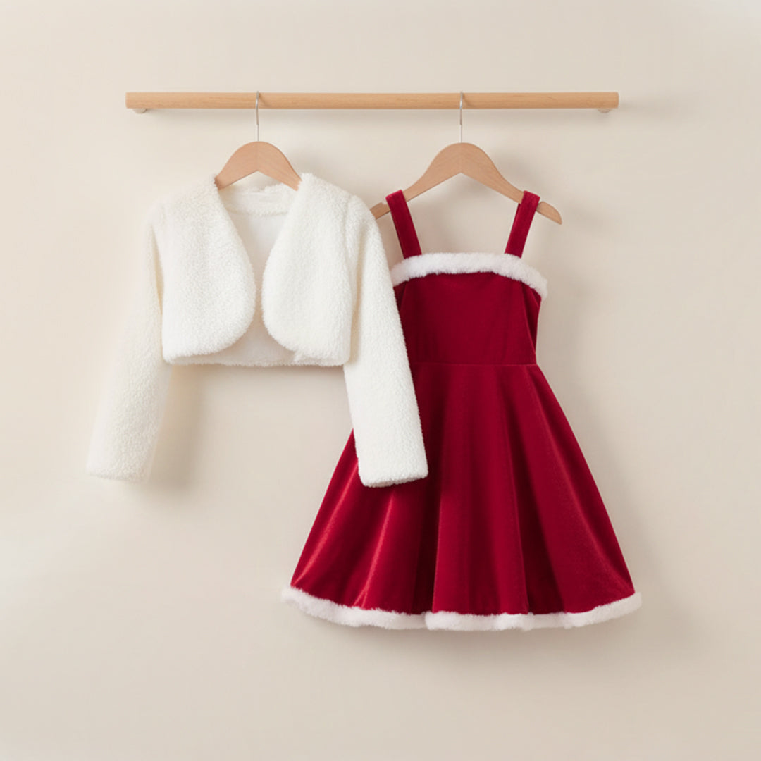 Cherry Blossom Christmas Dress