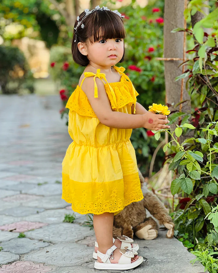 Mira Chikankari Romper