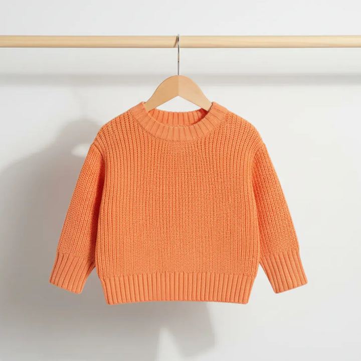 Pumpkin Pop Chunky Sweater