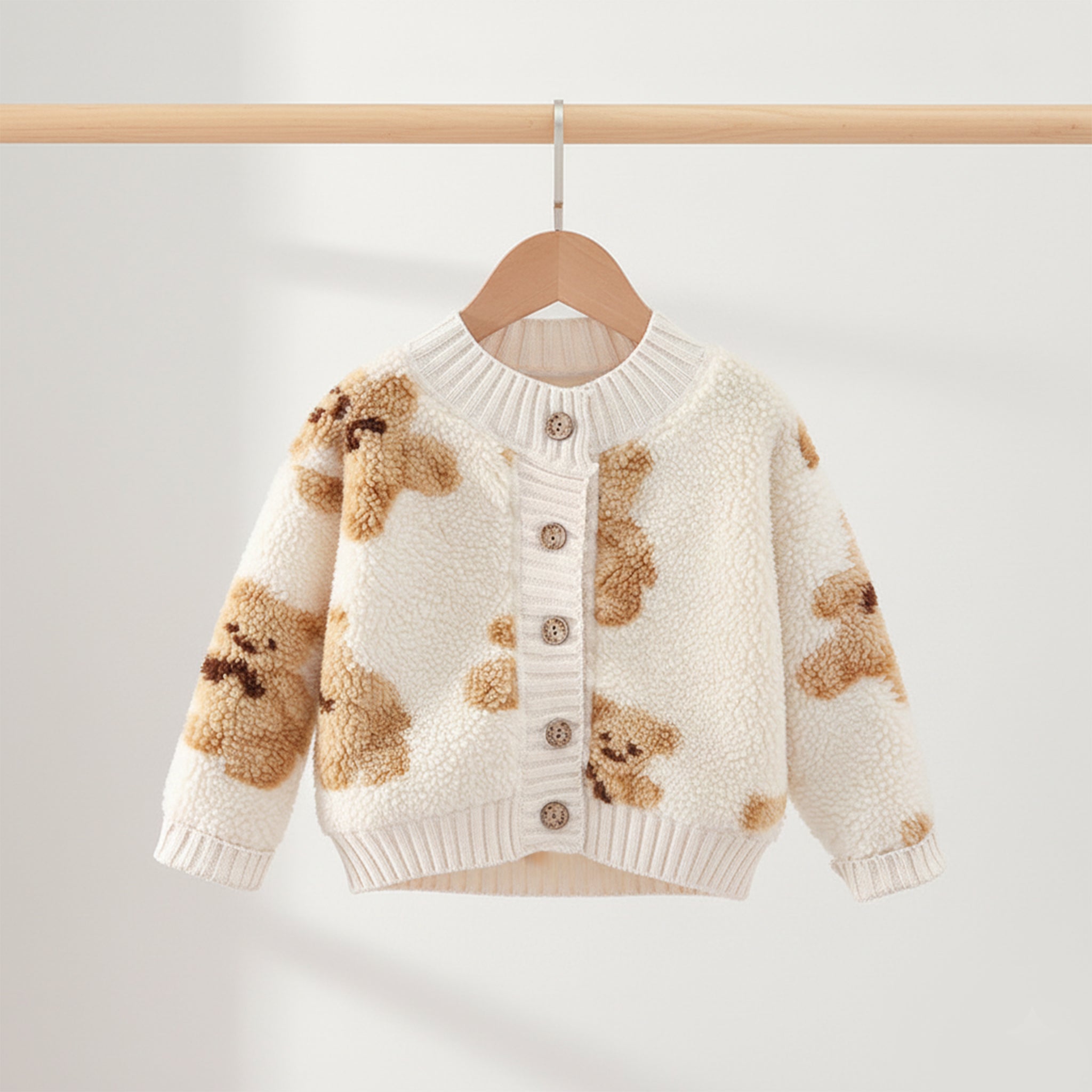 Little Teddy Fleece Cardigan