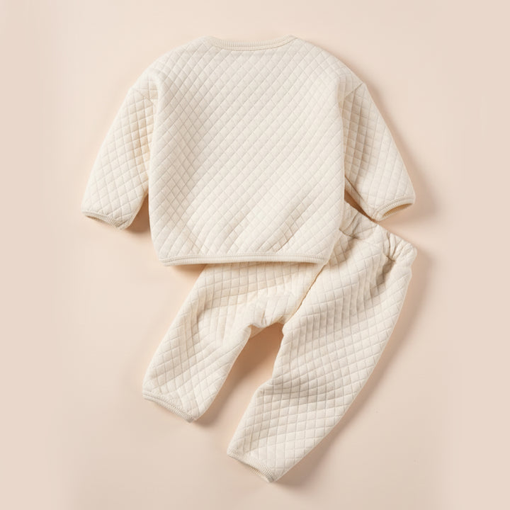 Cozy Honeycomb Sweater Set