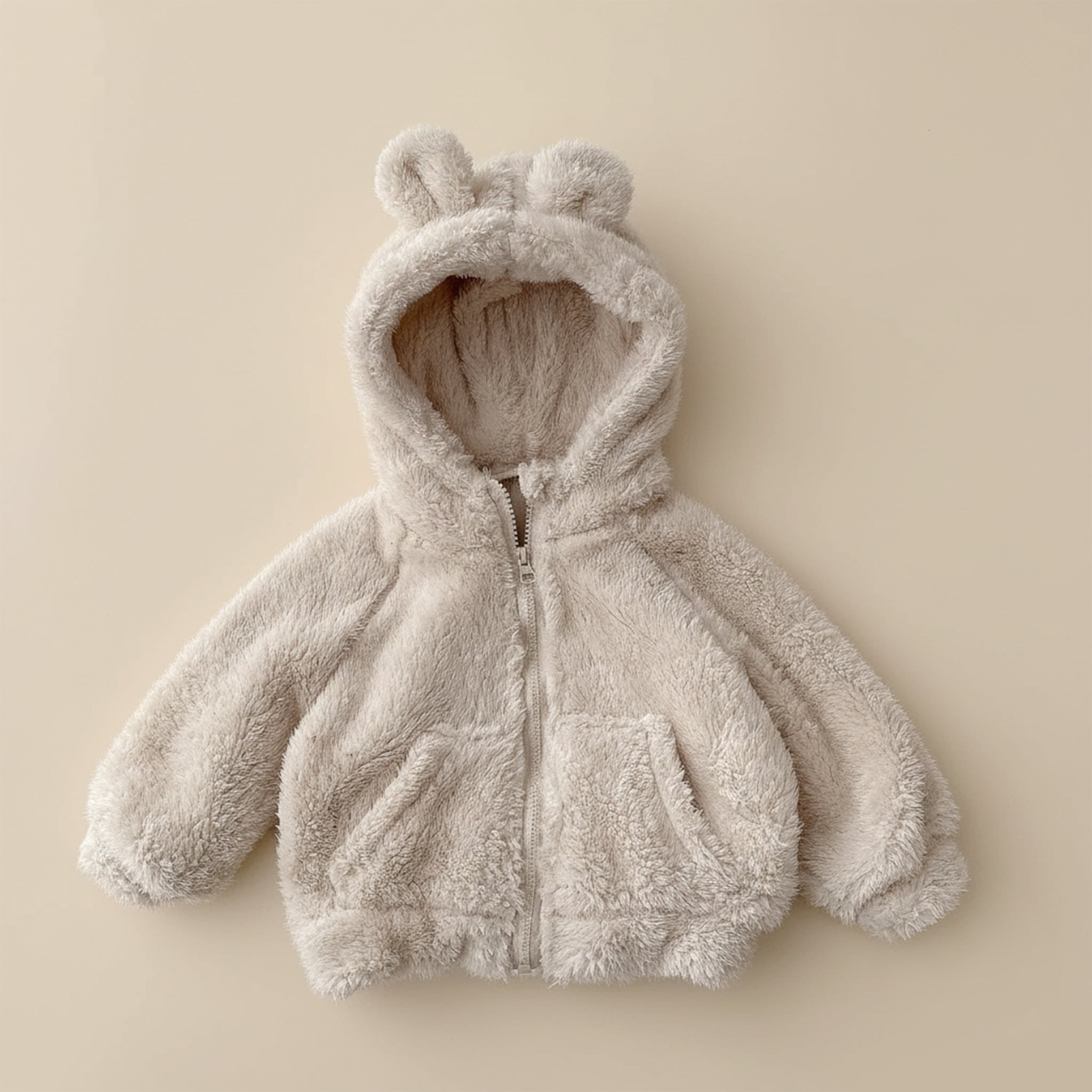 Snuggle Bear Zip-Up Hoodie