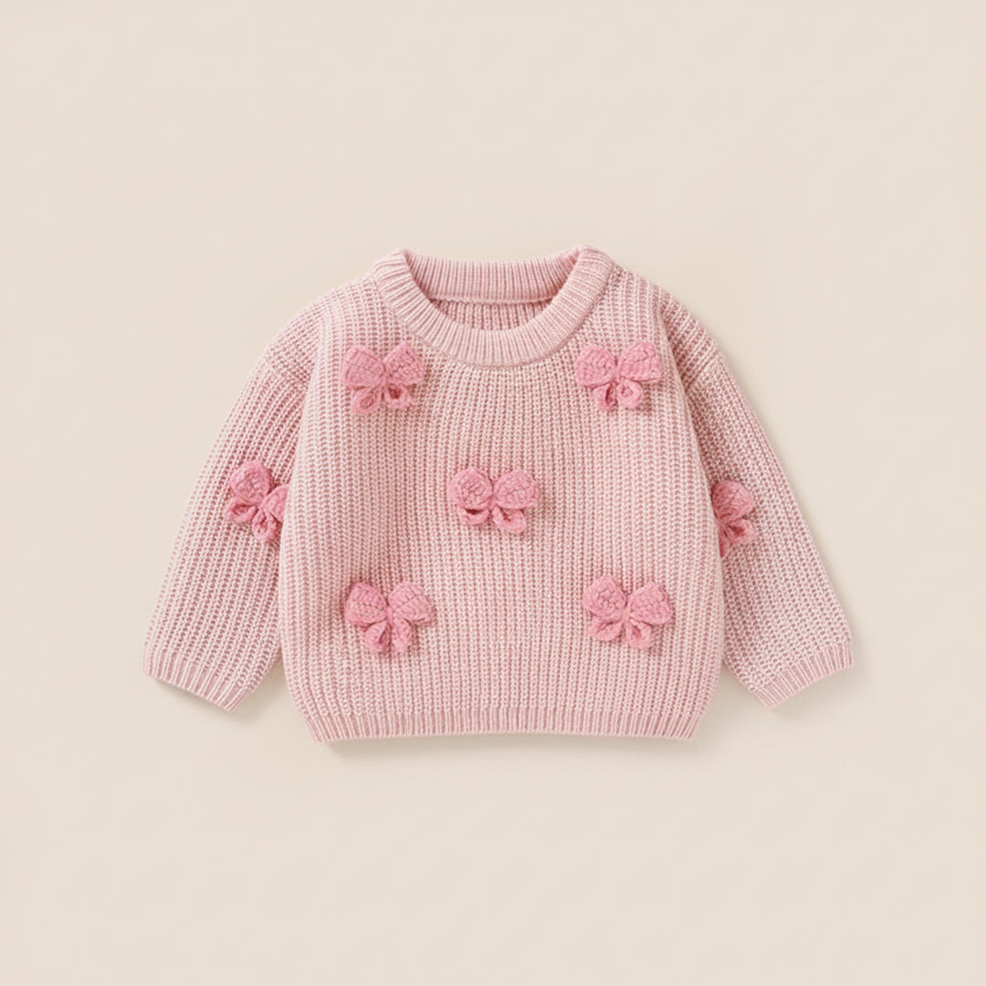 Rosy Ribbons Sprinkle Pullover