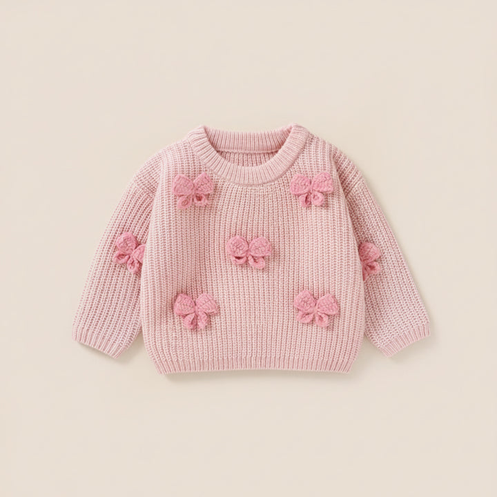 Rosy Ribbons Sprinkle Pullover
