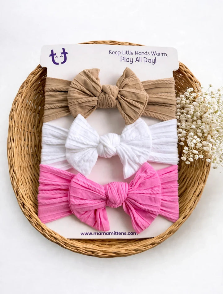 Rosie Bow Headband Set