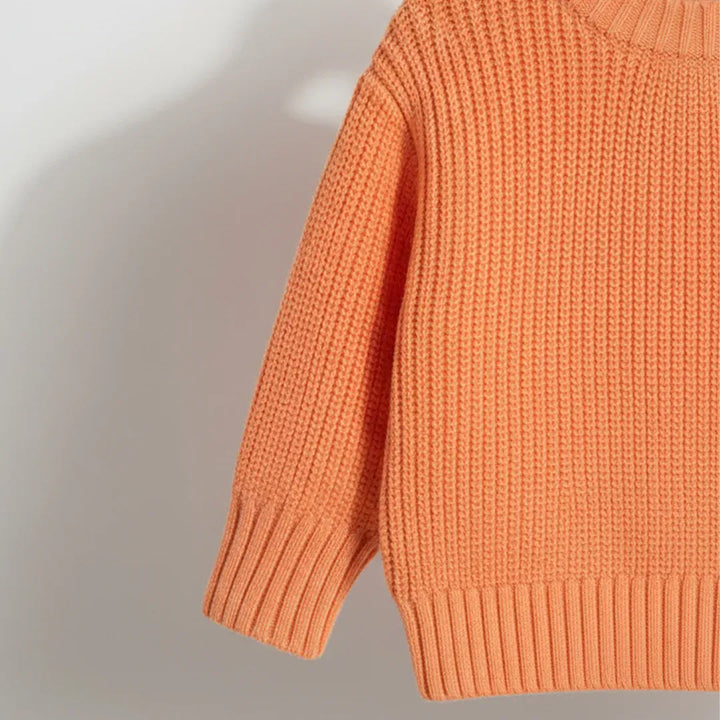 Pumpkin Pop Chunky Sweater