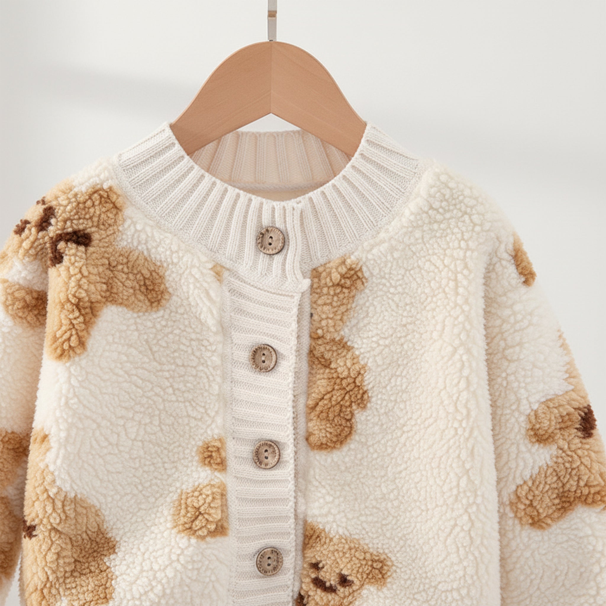 Little Teddy Fleece Cardigan