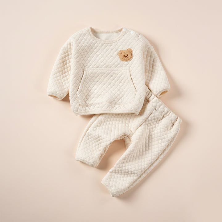 Cozy Honeycomb Sweater Set