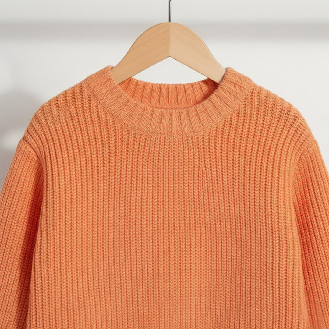 Pumpkin Pop Chunky Sweater