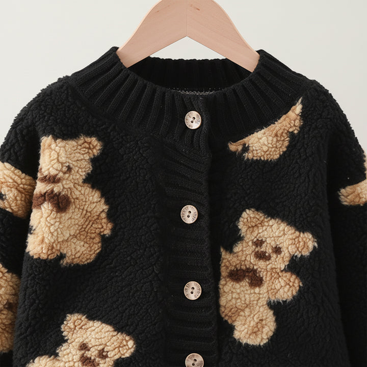 Little Teddy Fleece Cardigan