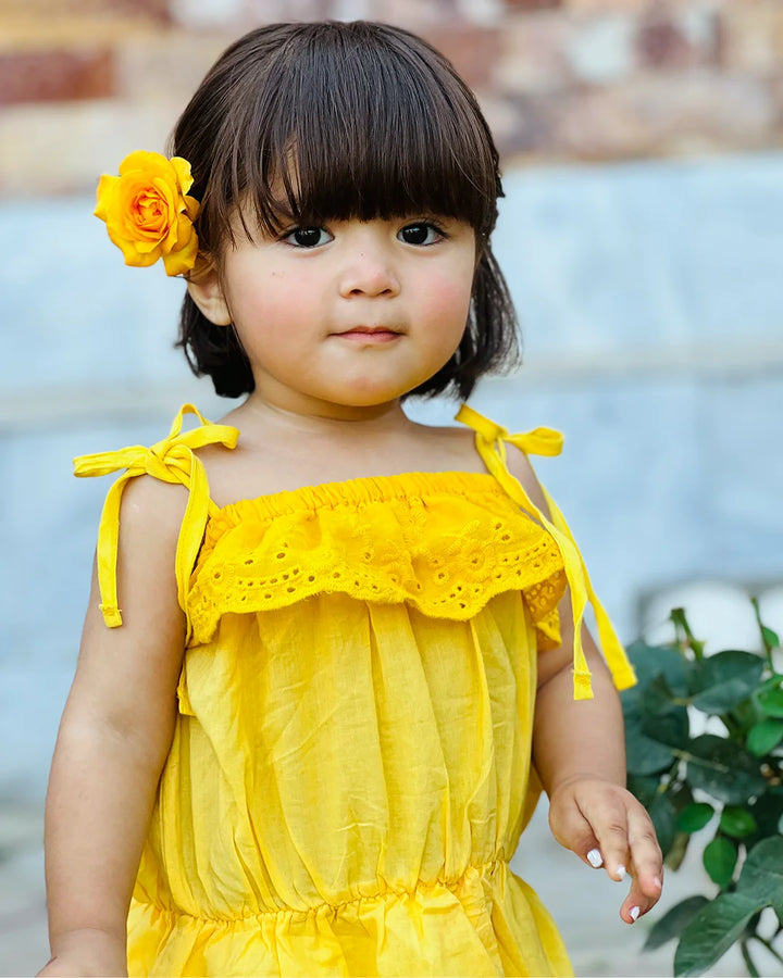 Mira Chikankari Romper