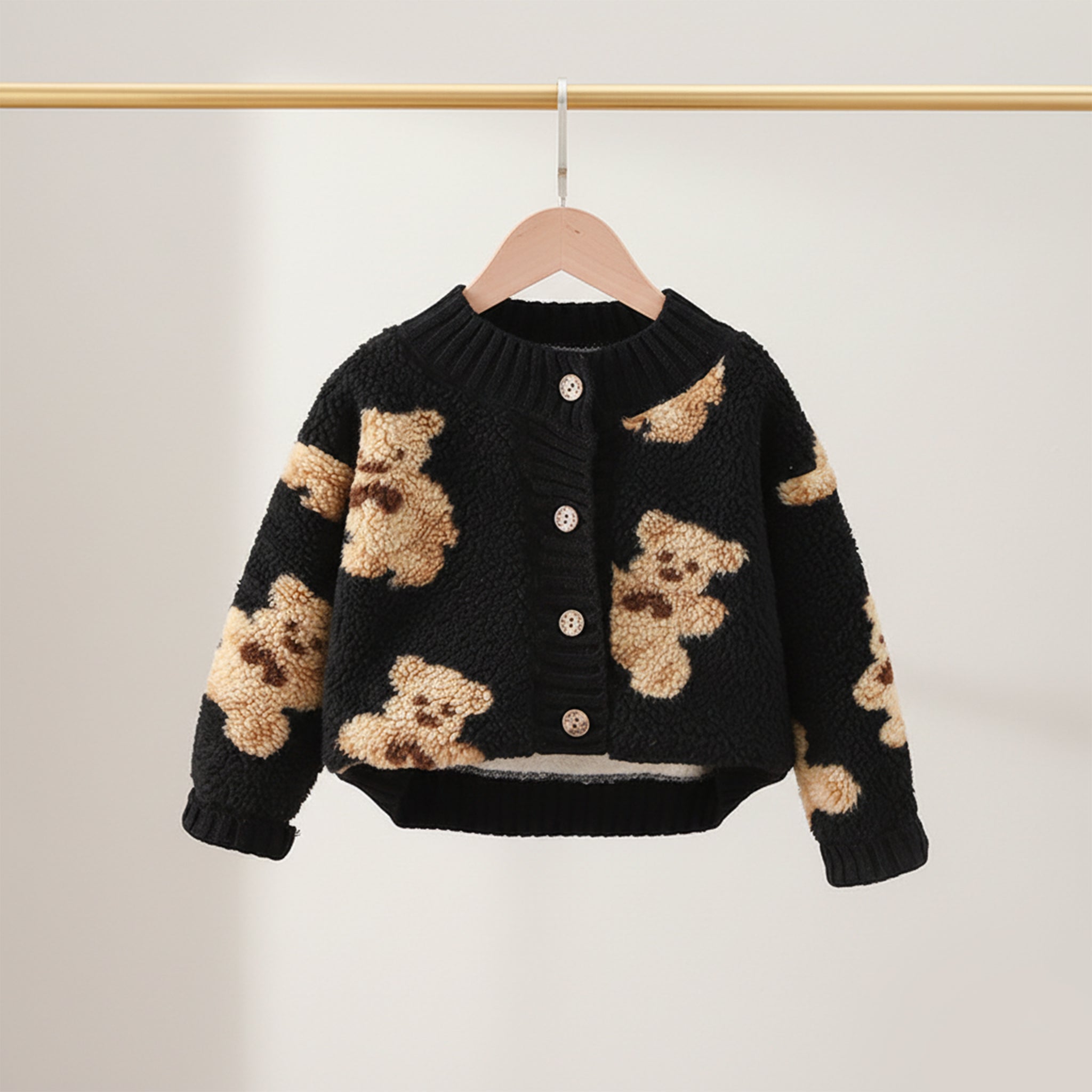 Little Teddy Fleece Cardigan