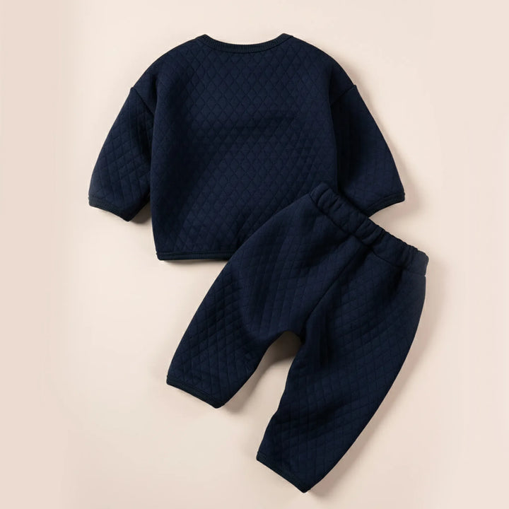 Cozy Honeycomb Sweater Set