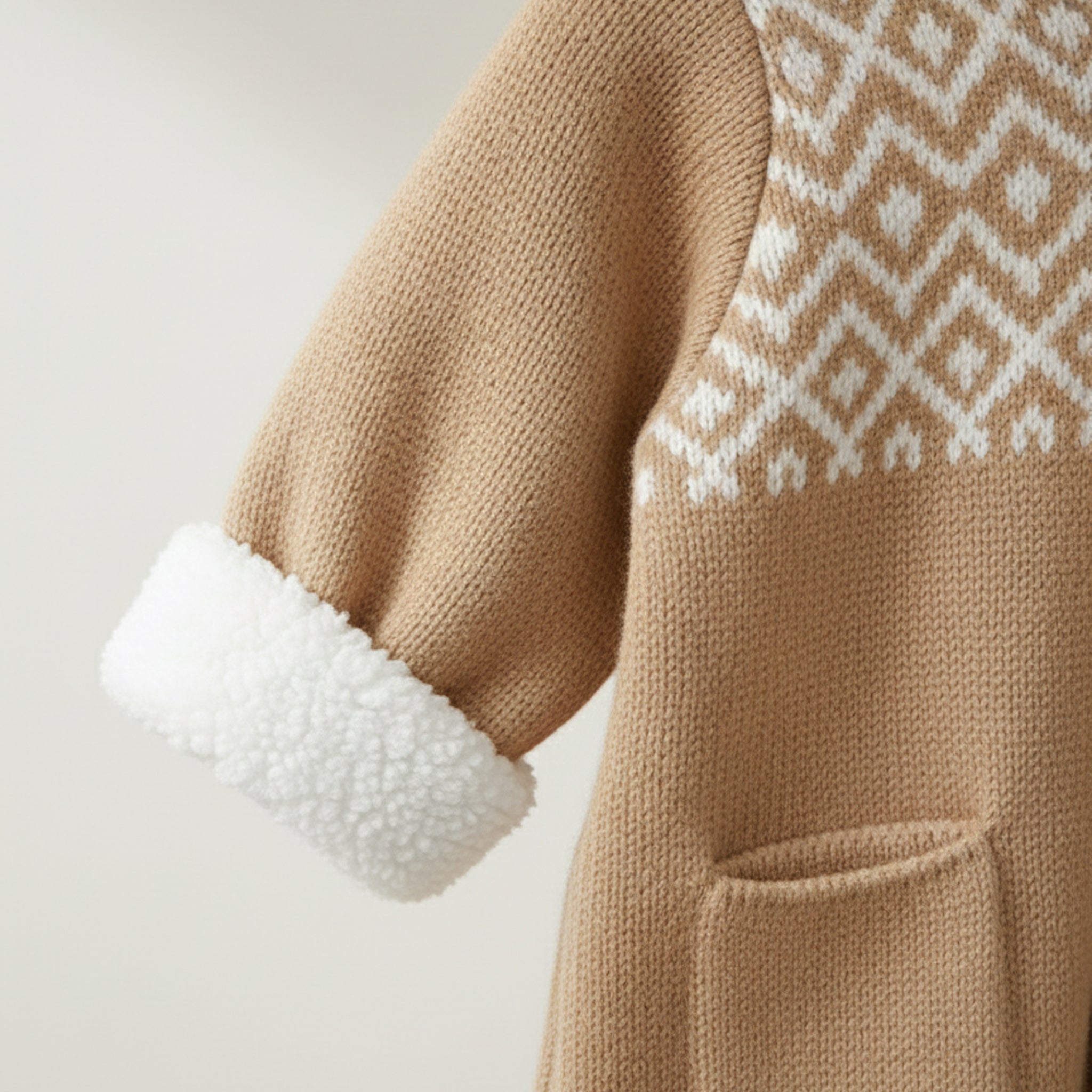 Frosted Teddy Hood Suit