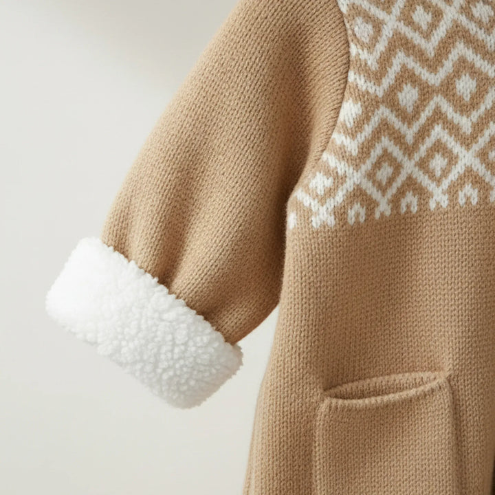 Frosted Teddy Hood Suit