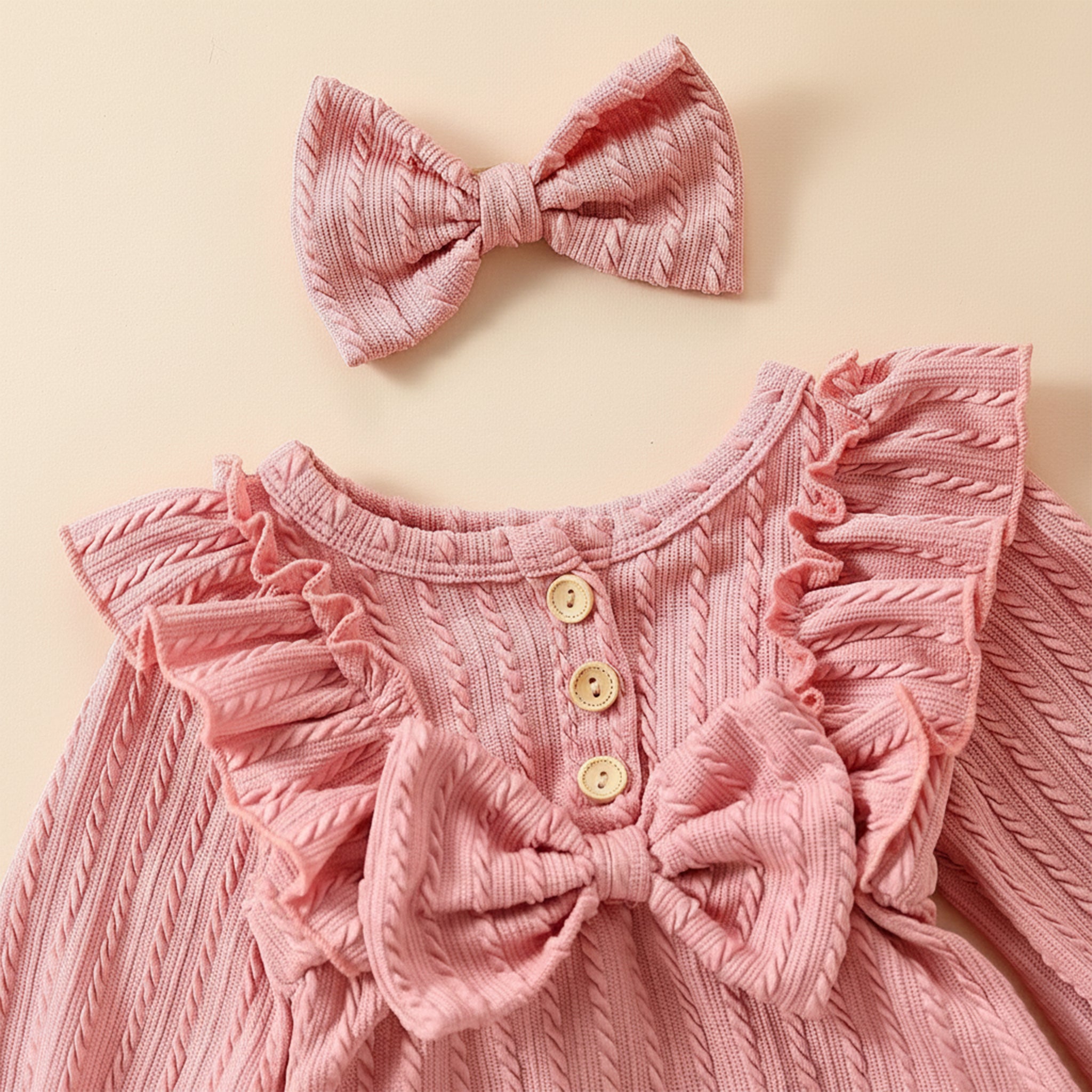 Little Sweetheart Bow Romper