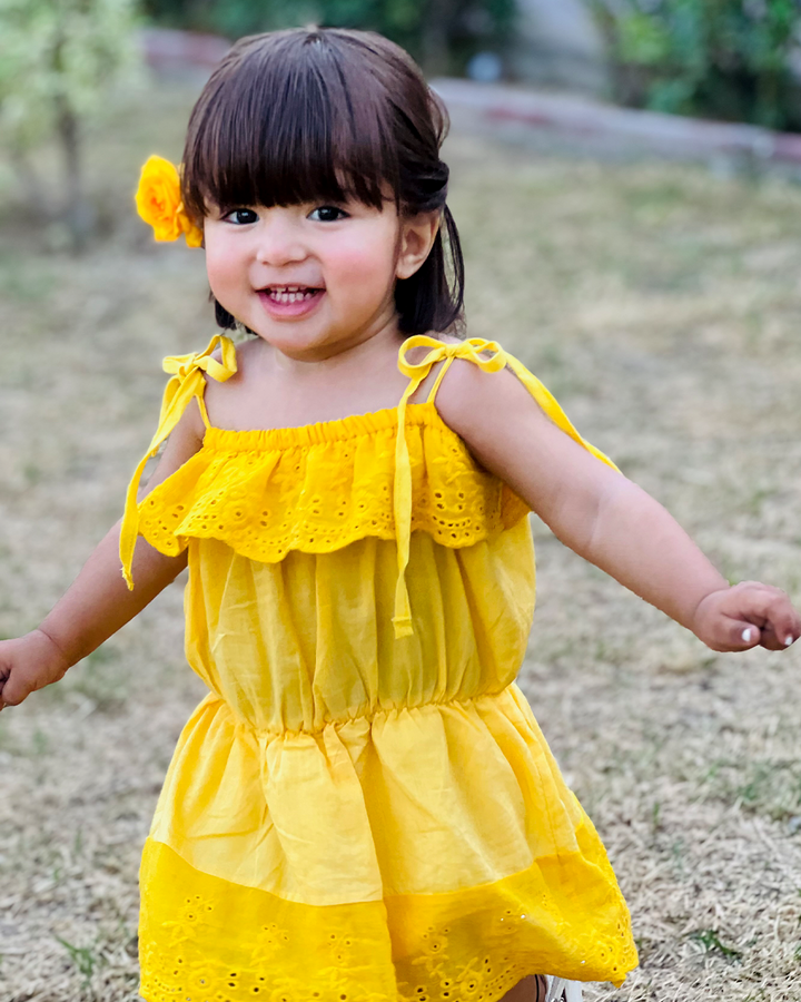 Mira Chikankari Romper