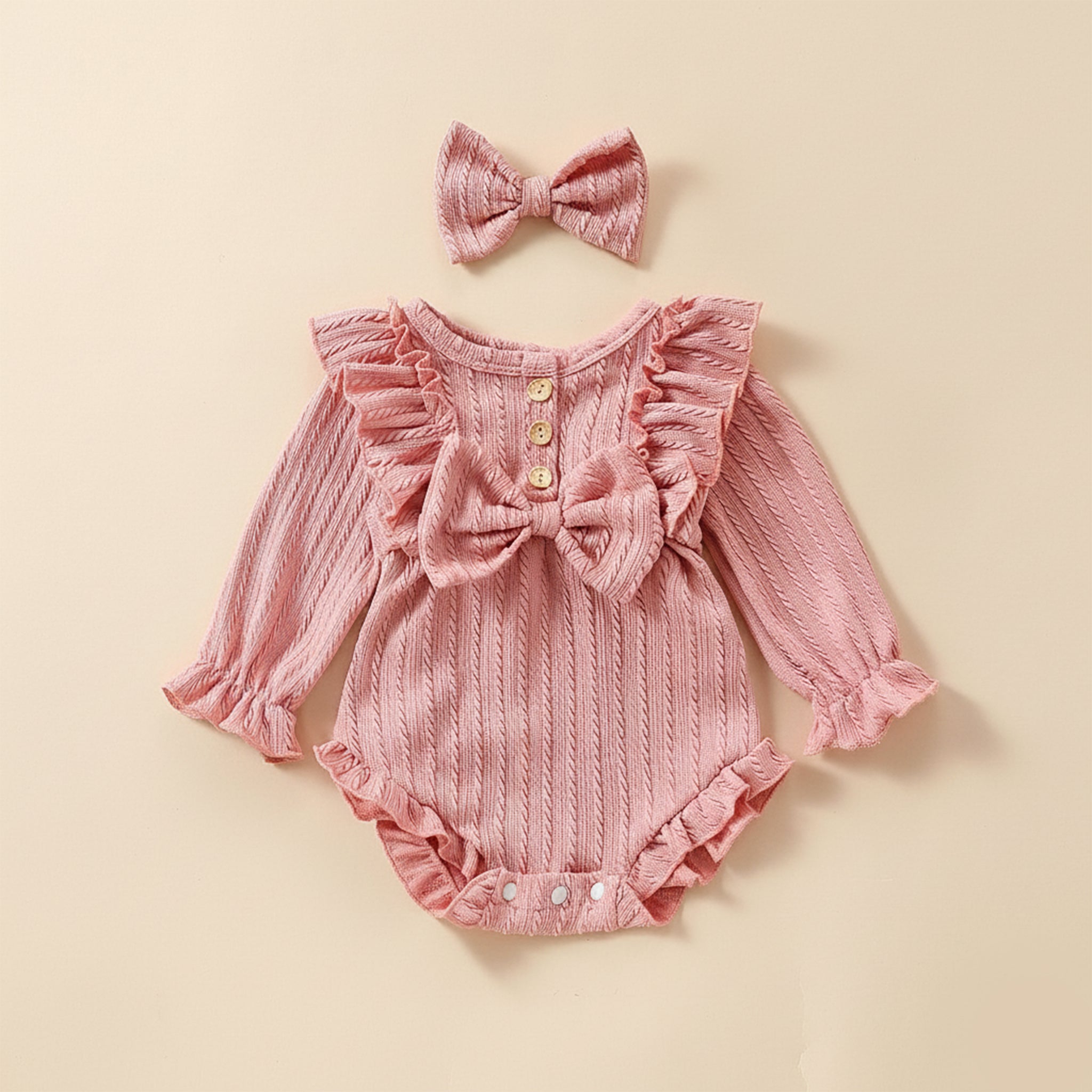 Little Sweetheart Bow Romper