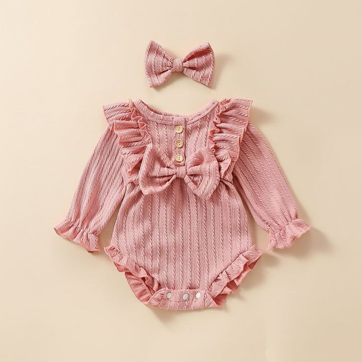 Little Sweetheart Bow Romper