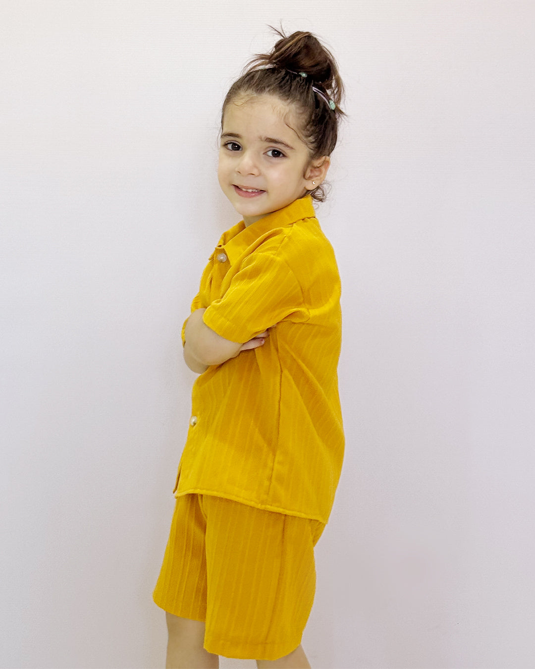 Textured Viscose 2-Piece Set