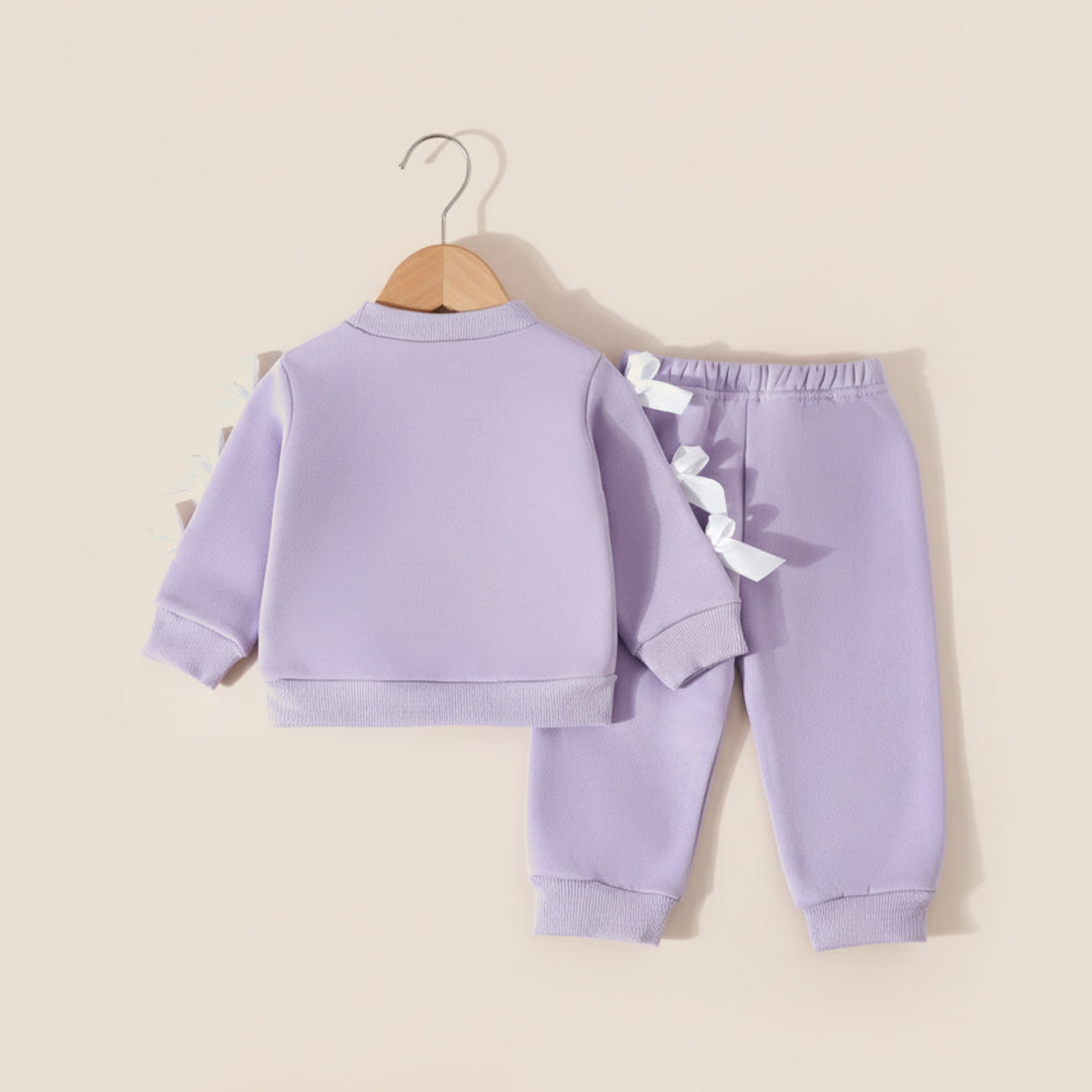 Little Lavender Bow Set