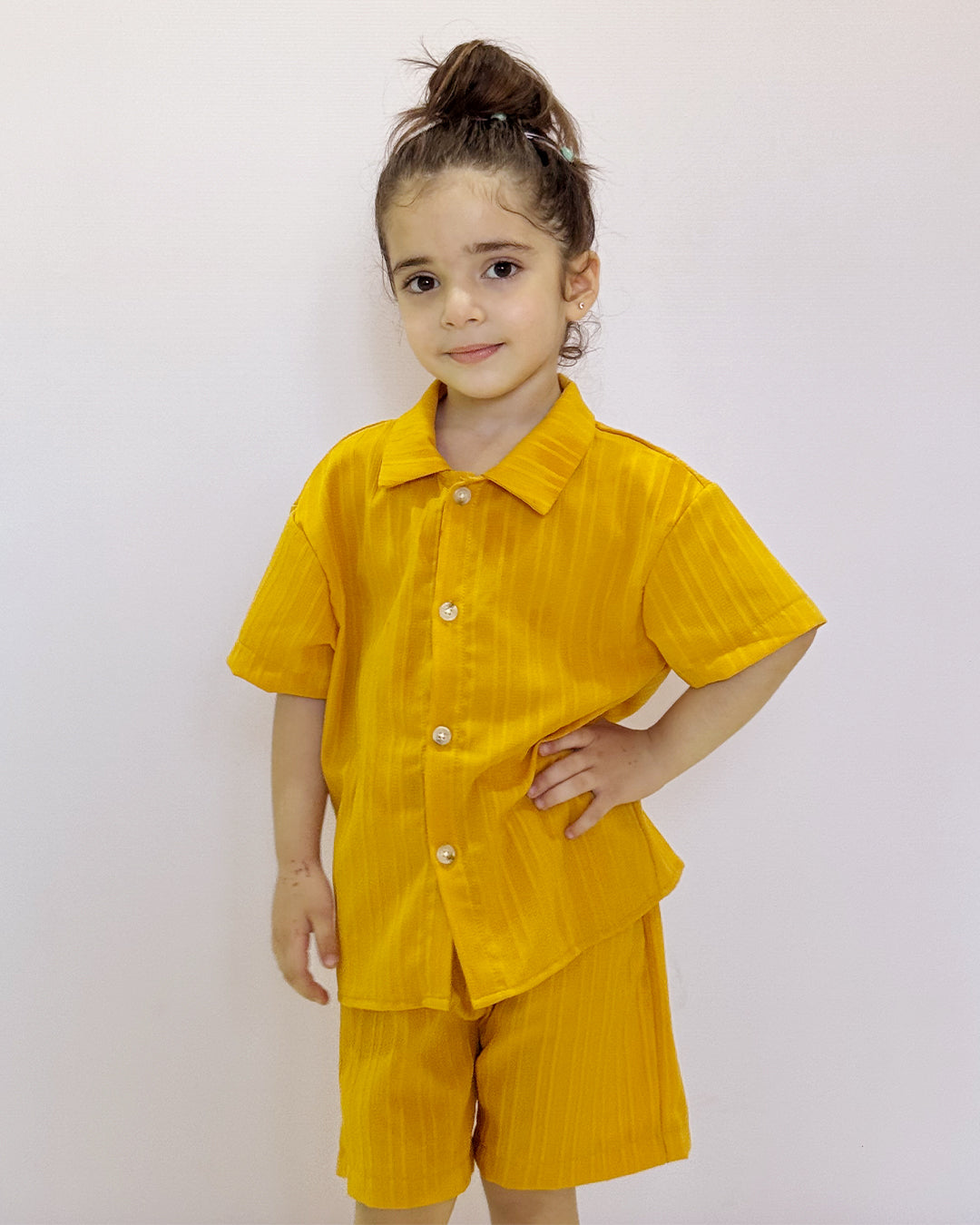 Textured Viscose 2-Piece Set