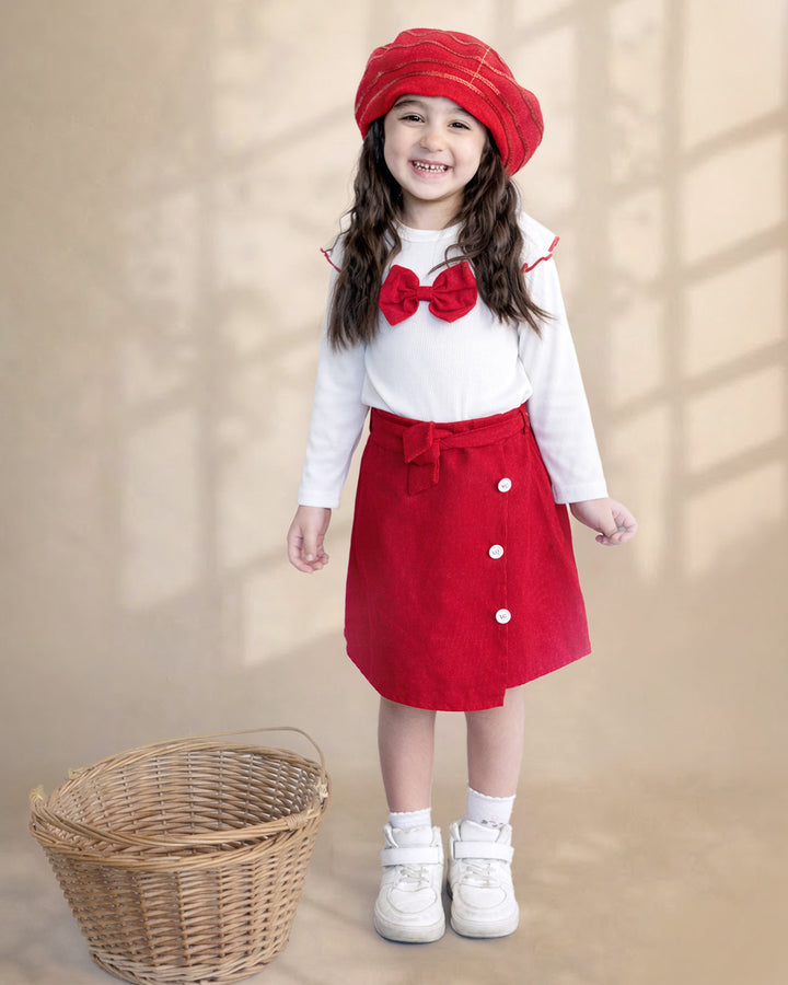 Sweetheart Bow Festive Cord Set