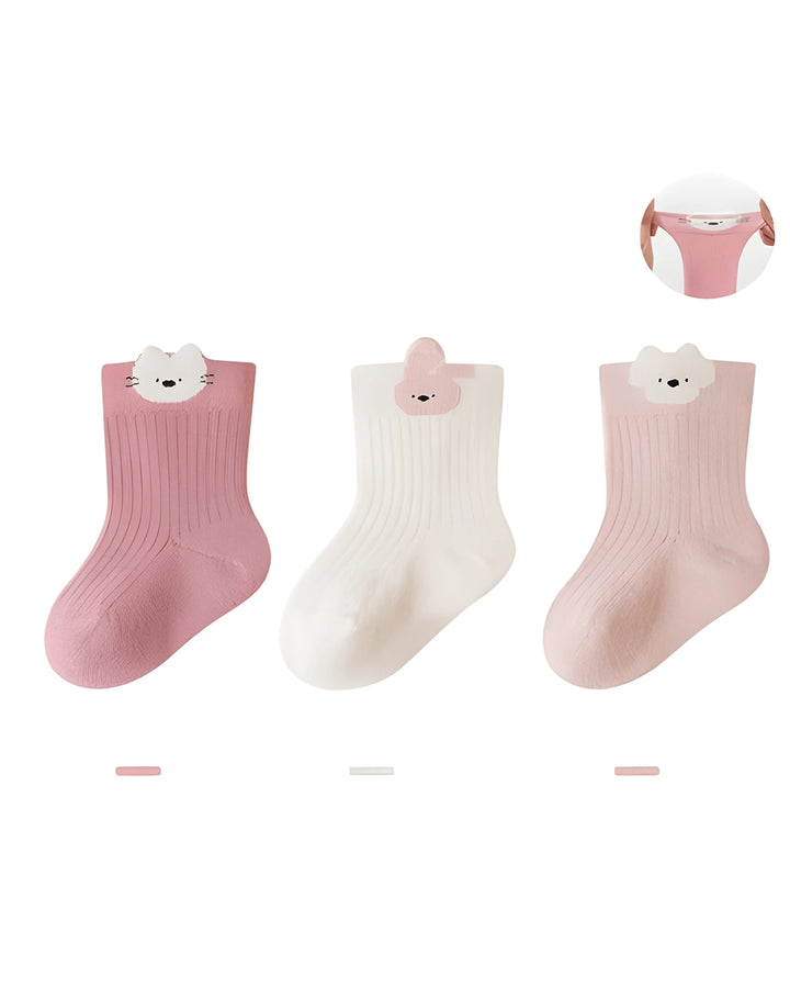 Judith Ribbed Socks Set