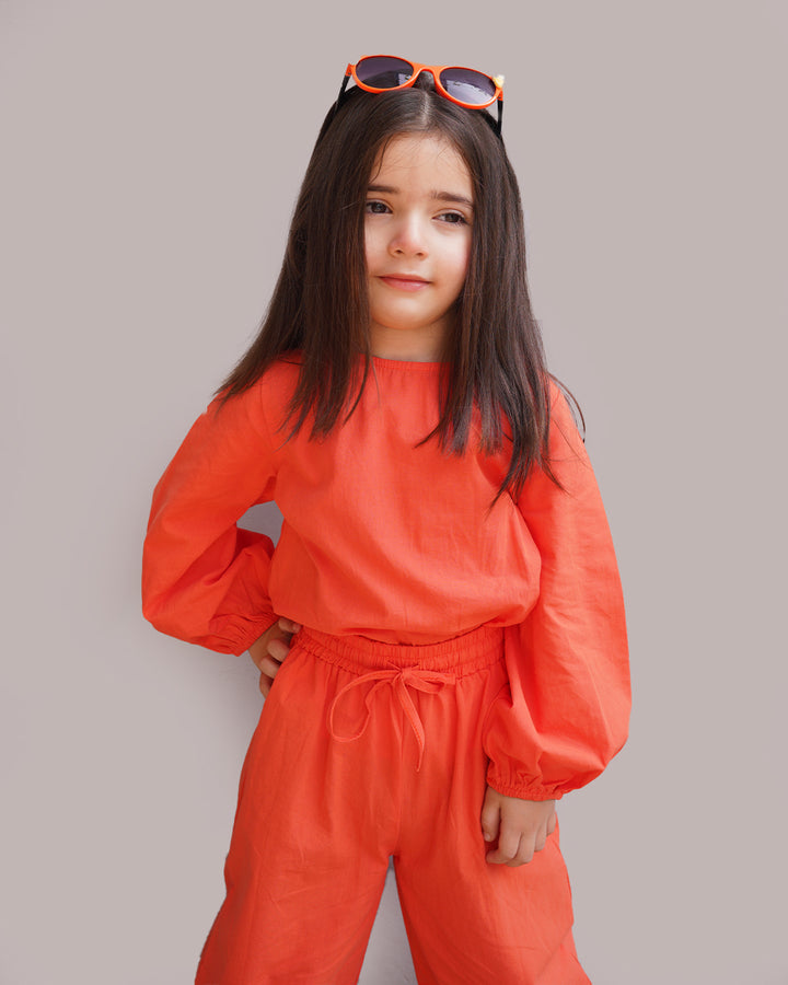 Long Sleeve Linen Cotton Set