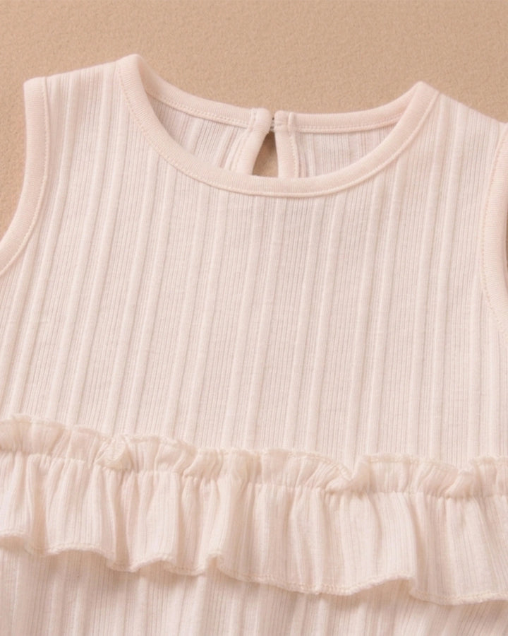 Girls’ Lace Top & Shorts Set