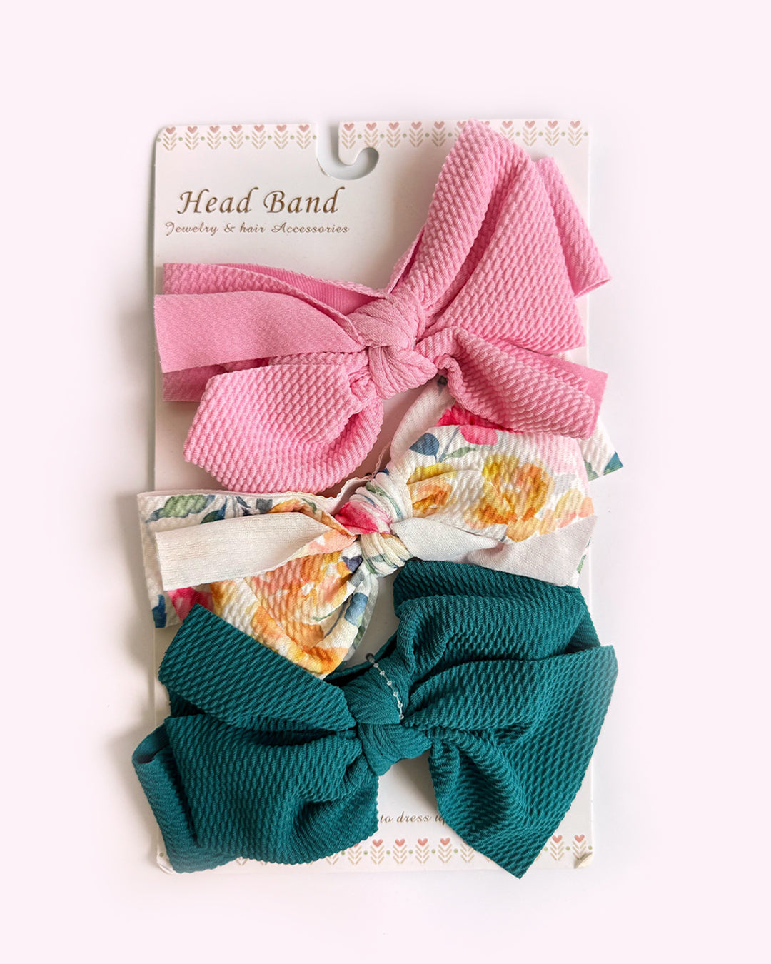3-Piece Baby Headbands Set
