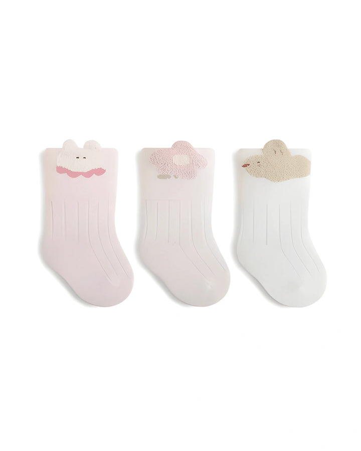Jolie Ribbed Socks Set