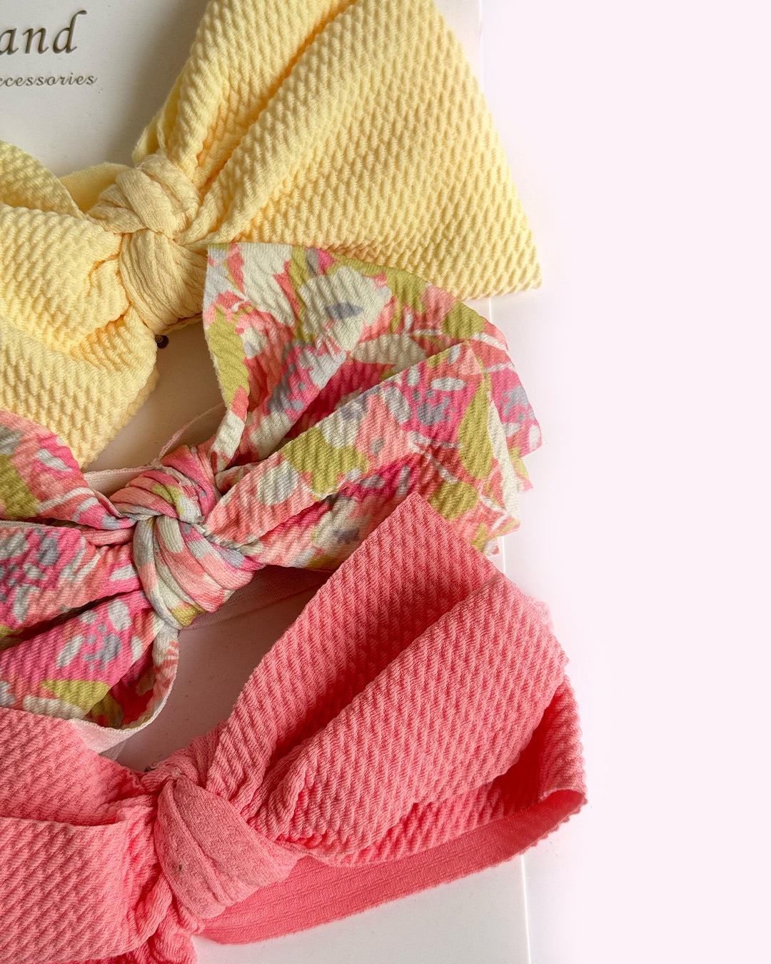 3-Piece Baby Headbands Set